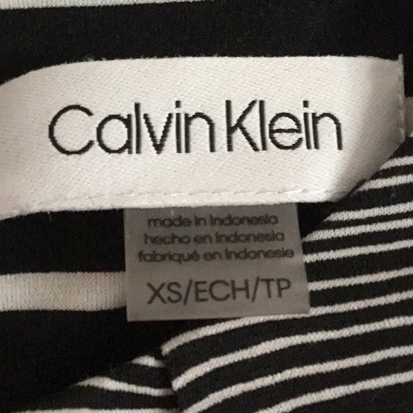 CALVIN KLEIN Sleeveless Blouse - size XS - Picture 3 of 4